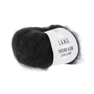 MOHAIR LUXE LAME SILBER-SCHWARZ 797.0004