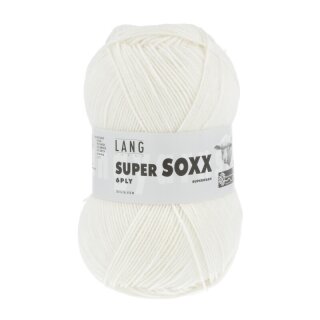 SUPER SOXX 6-FACH/6-PLY WEISS 907.0001
