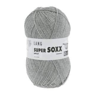 SUPER SOXX 6-FACH/6-PLY GRAU MELANGE 907.0003