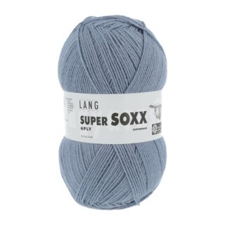 SUPER SOXX 6-FACH/6-PLY HELLBLAU 907.0020