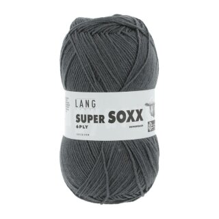 SUPER SOXX 6-FACH/6-PLY GRAU 907.0024
