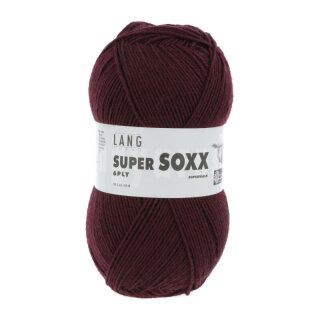 SUPER SOXX 6-FACH/6-PLY BORDEAUX 907.0064