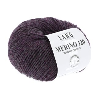 MERINO 120 AUBERGINE MELANGE 34.0480