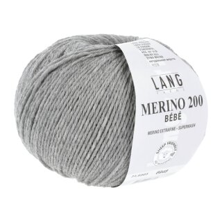 MERINO 200 BEBE HELLGRAU MÉLANGE 71.0303