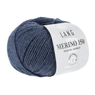 MERINO 150 JEANS DUNKEL MÉLANGE 197.0234