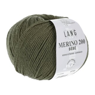 MERINO 200 BEBE OLIVE 71.0398