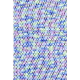 HANDARBEITSGARN COLOR - Fb. 526.0051 ROSA/CIEL/MINT BEDRUCKT