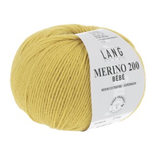 MERINO 200 BEBE SONNENGELB 71.0414