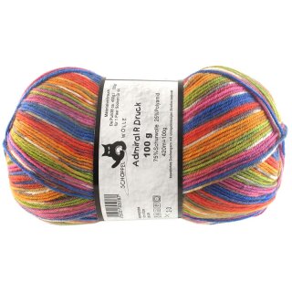 Admiral R Druck - Orange/Rot/Blau 1566 R 1744int