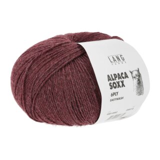 ALPACA SOXX 6F WEINROT MÉLANGE 1087.0062