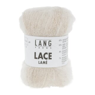LACE LAMÉ WEISS