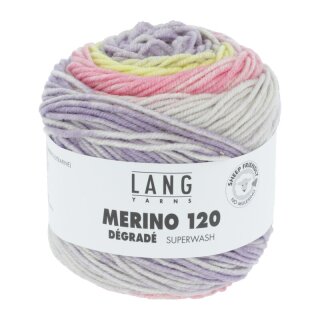 MERINO 120 DÉGRADÉ ROSA GELB 37.0015