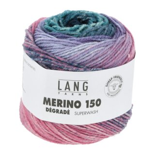 MERINO 150 DÉGRADÉ ROSA/VIOLETT/ATLANTIK 40.0009