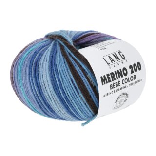 MERINO 200 BEBE COLOR BLAU 155.0306