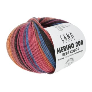 MERINO 200 BEBE COLOR Wolle von Lang Yarns
