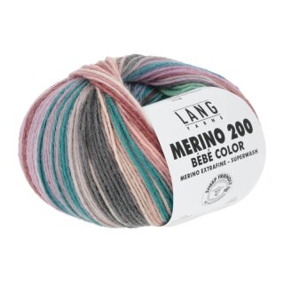MERINO 200 BEBE COLOR Wolle von Lang Yarns