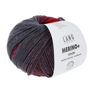 MERINO+ COLOR DUNKELROT/ANTHRAZIT/BEERE 926.0207