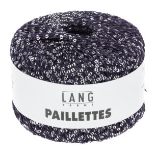 PAILLETTES MARINE/SILBER 39.0035