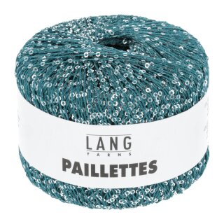 PAILLETTES PETROL/SILBER 39.0088