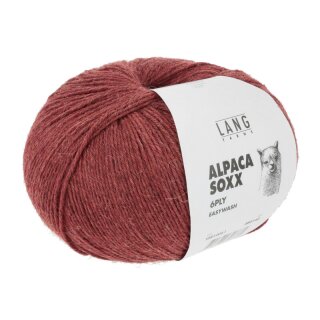 ALPACA SOXX 6F ROT MELANGE 1087.0061