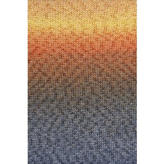 orange gelb lila
