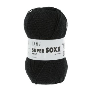 SUPER SOXX 6-FACH/6-PLY Anthrazit Melangé 907.0070