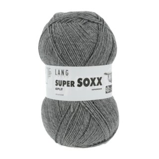 SUPER SOXX 6-FACH/6-PLY Dunkelgrau Melnagé 907.0005