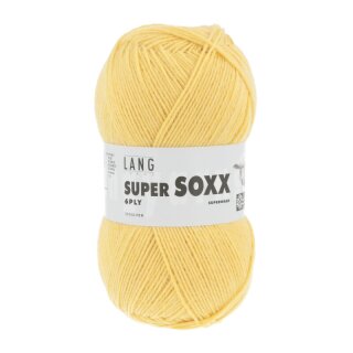 SUPER SOXX 6-FACH/6-PLY Gelb 907.0043