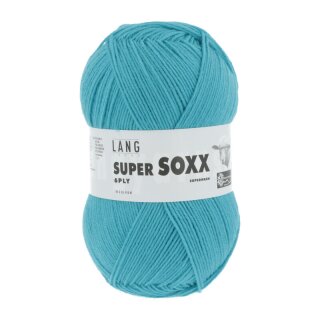 SUPER SOXX 6-FACH/6-PLY Türkis 907.0079