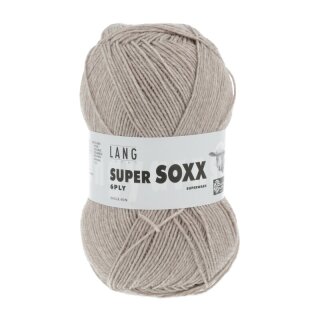 SUPER SOXX 6-FACH/6-PLY Beige Melangé 907.0022