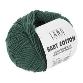 BABY COTTON DUNKELGRÜN 112.0218