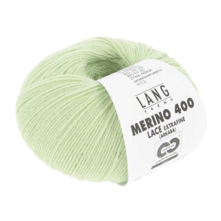 MERINO 400 LACE ZART GRÜN 796.0117