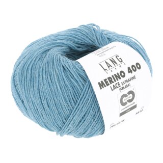MERINO 400 LACE TÜRKIS MELANGE 796.0378