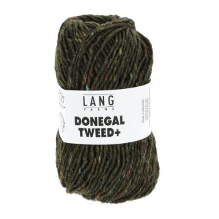 DONEGAL TWEED+   OLIVE 1143.0098