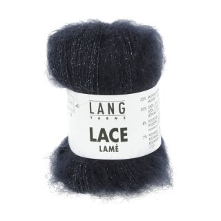 LACE LAMÉ NAVY 1081.0025