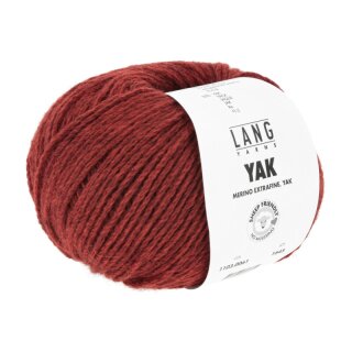 YAK DUNKELROT MELANGE 1103.0061